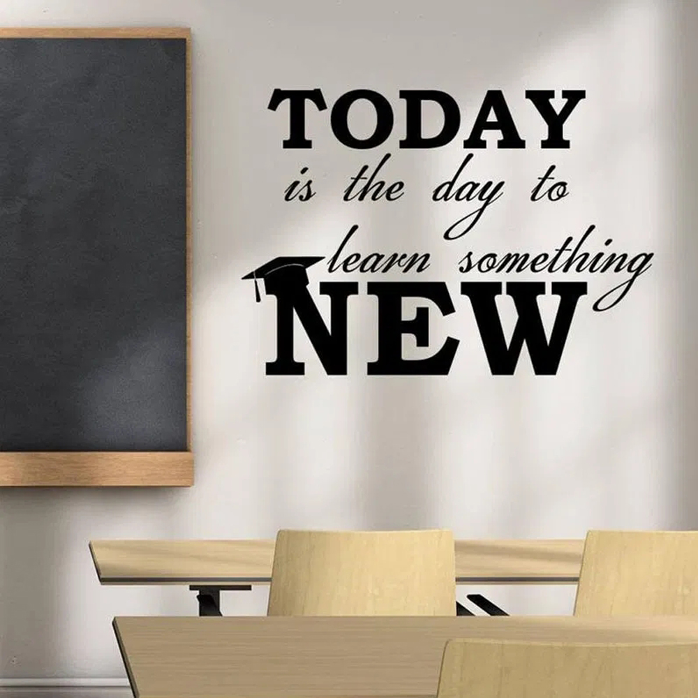 Vinilo Decorativo Educativo co - Kids Education Motivation reseña y precio