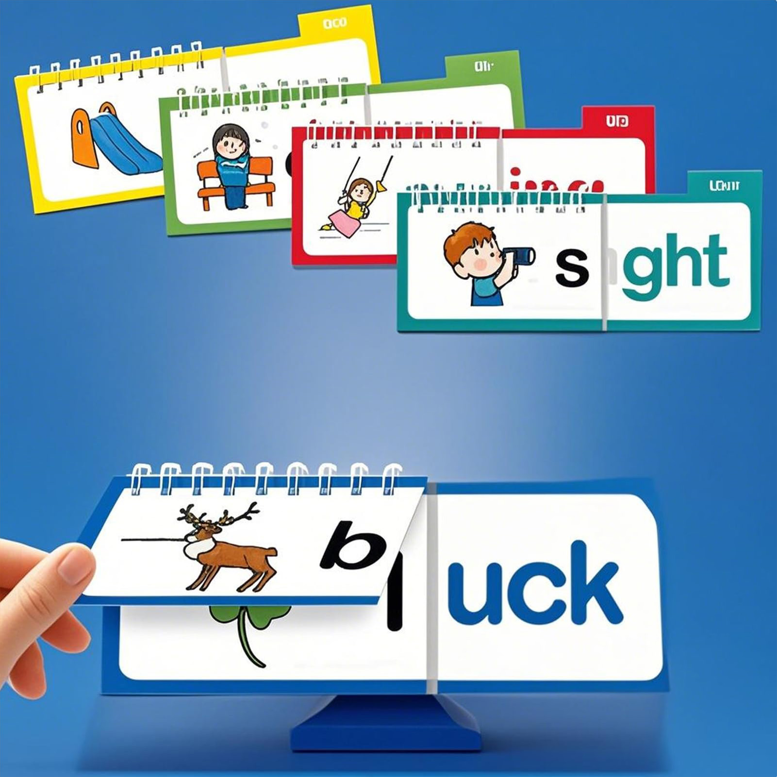 Tarjetas de Fonética Laminadas - Kids Education Rhymes reseña y precio